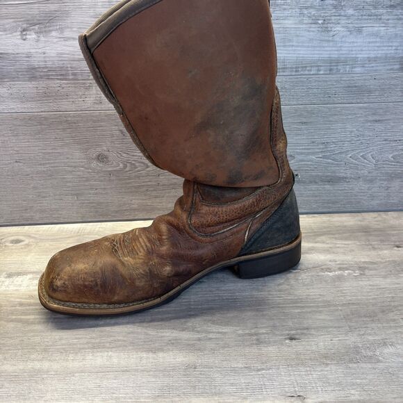 Ariat Mens US Size 13 D Hybrid All Weather Waterproof Steel Toe Work Boots Brown - Picture 6 of 14